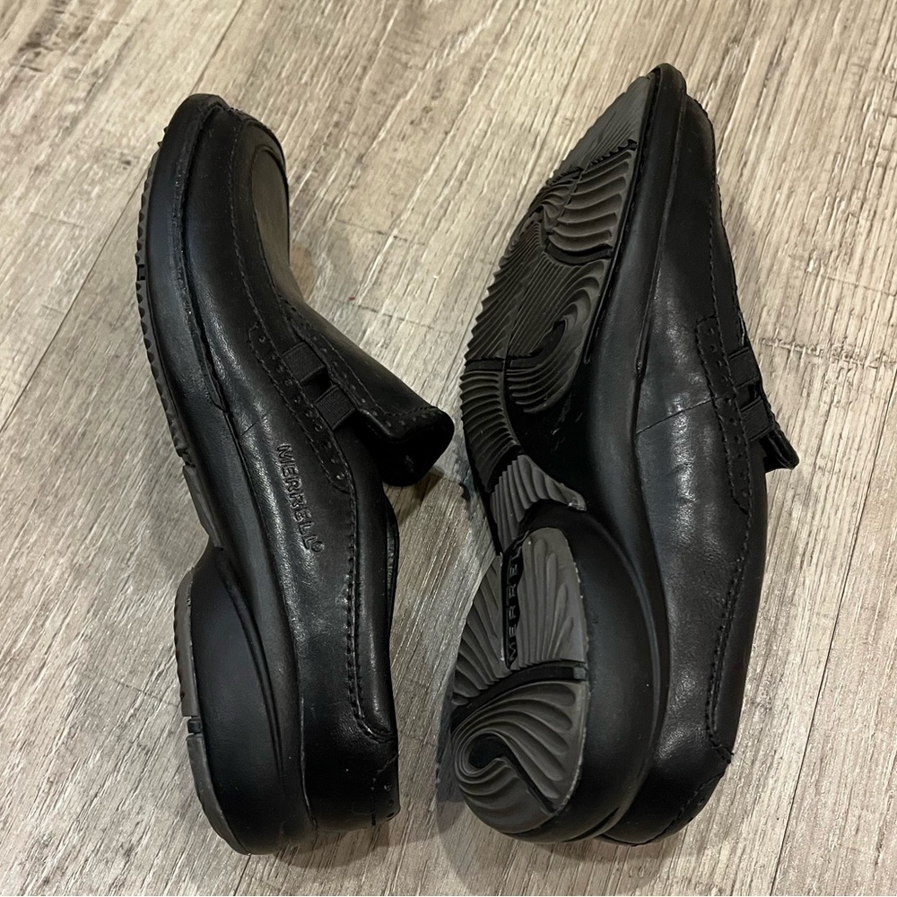 Merrell women’s black mules 6 like new - Picture 7 of 15